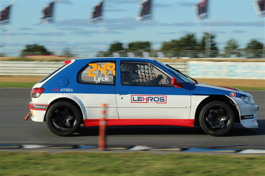 En Peugeot 306 med cirka 190 hk som denne, vil passe perfekt over i Yokohama SuperCup 200 med hensyn til vægt/effekt.
(Foto: JJ Media)